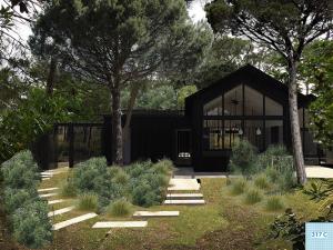 Maison en bois au Cap Ferret par Ab Construction Bois